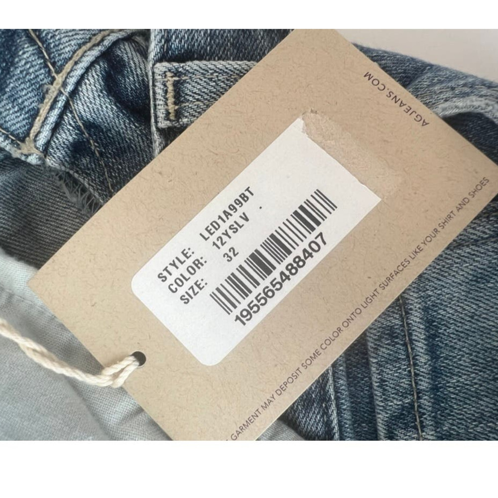 AG Adriano Goldschmied Saige High Rise Straight Leg Jeans - Picture 16 of 16